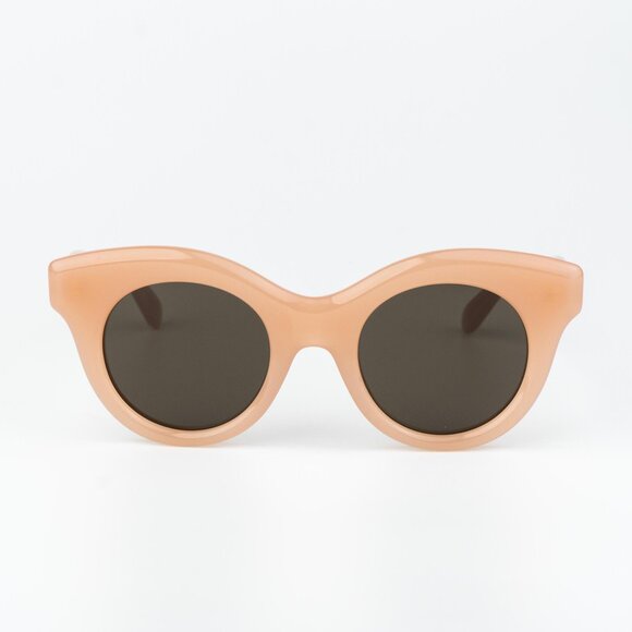 Loewe Women Sunglasses Pink Nude Brown Cat Eye LW40126I 72E NEW AUTHENTIC - Picture 2 of 8